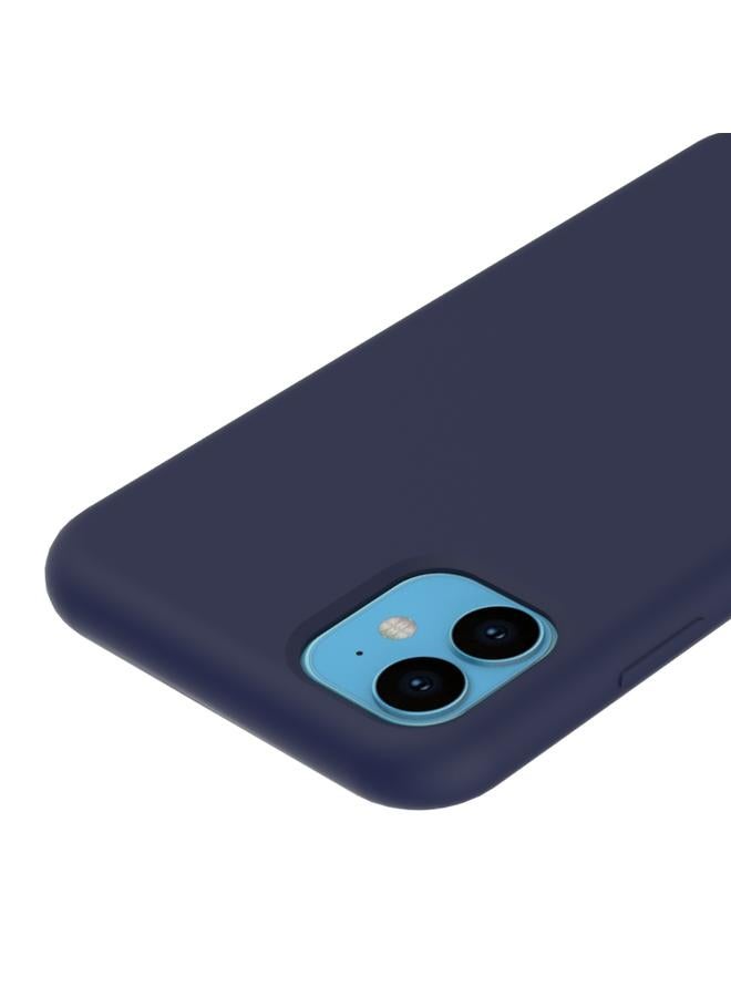 S-TOP Case For iPhone 11 Solid Color Liquid Silicone Shockproof Case - Image 3