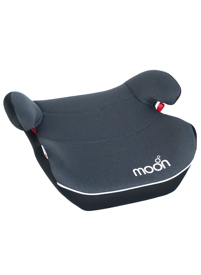 Moon Kido Baby Booster Lightweight Car Seat, Group 3 (22-36 kg) - Dark Grey - Image 1