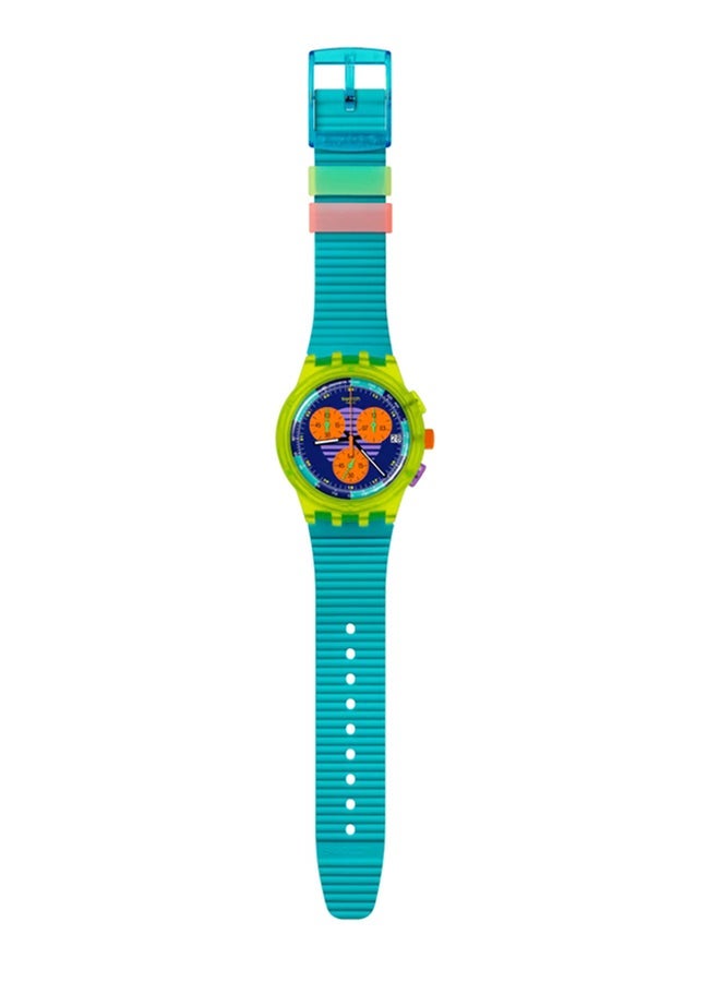 Swatch Unisex Watch Plastic Quartz SWATCH NEON WAVE - Image 3