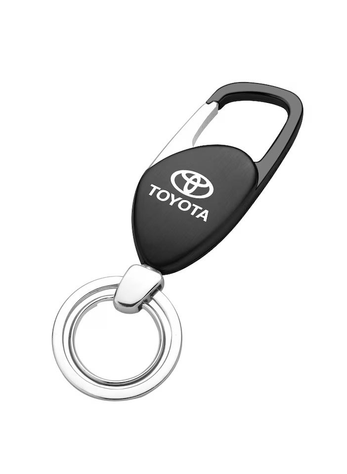 Service Zone 3D Metal Car Styling Keychain For Toyota C-hr Rav4 Hilux - Image 3