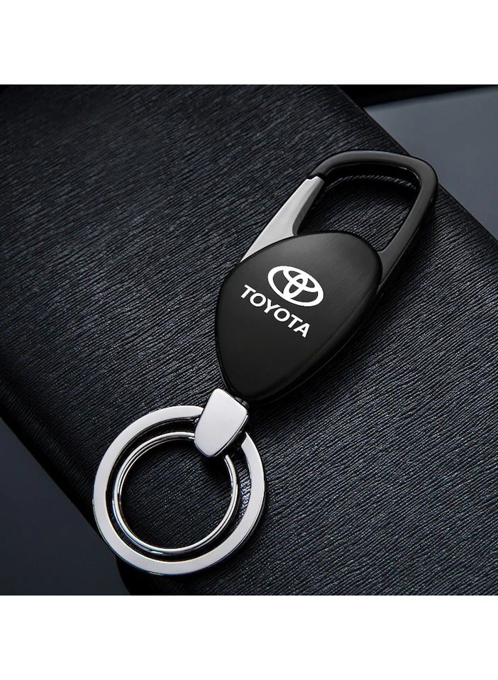 Service Zone 3D Metal Car Styling Keychain For Toyota C-hr Rav4 Hilux - Image 4