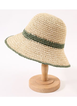 Beige and Green