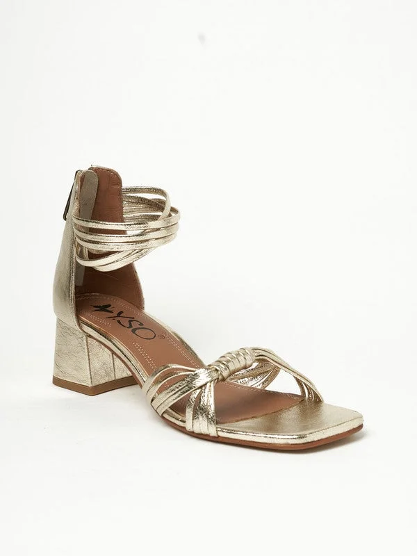 ييزو صنادل نسائية بكعب متوسط - كعب مريح وأنيق للسيدات والفتيات