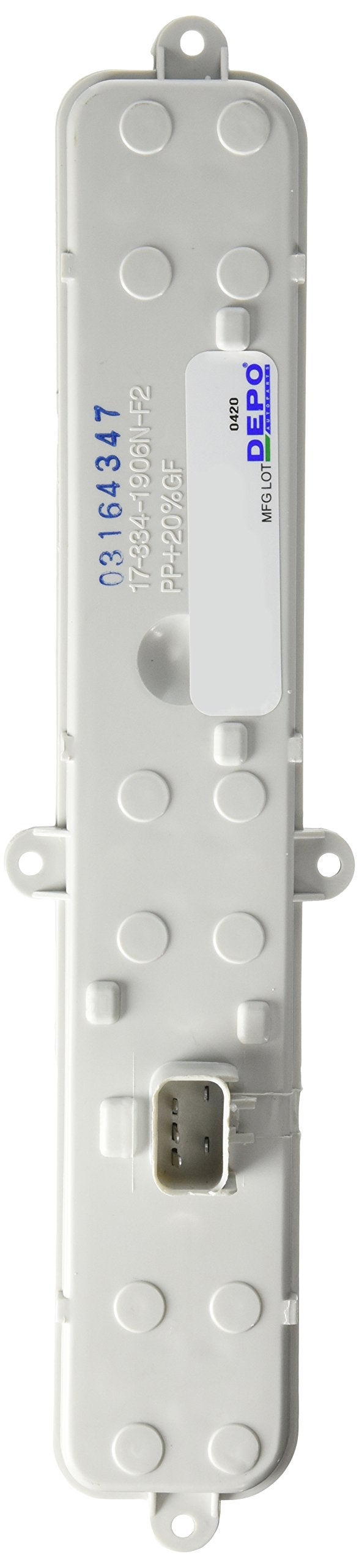 DEPO 17-334-1906N Replacement Tail Light Socket (This product is an aftermarket product. It is not created or sold by the OE car company) - Image 1