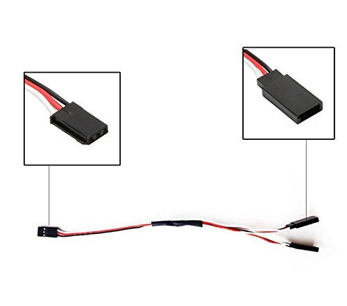 DYWISHKEY 30cm Servo Remote Control 1 to 2 Y Cables, Male to Female (5 PCS) - Image 3