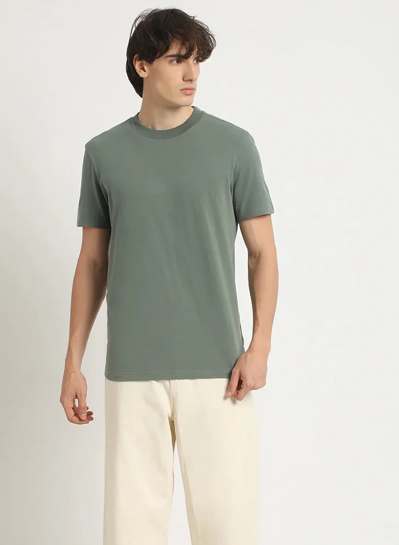 THE BEAR HOUSE Men’s Cotton T-Shirt – Soft, Breathable & Comfortable, Perfect for Casual Wear, Ideal for Everyday & Summer
