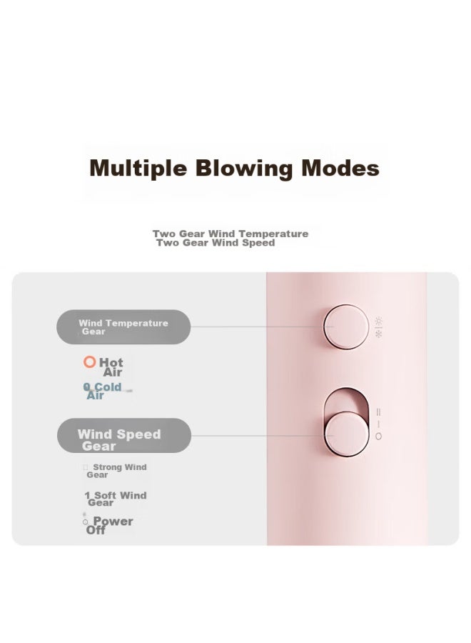 Mijia Xiaomi Hair Dryer, Ionic Hair Protection, Foldable, High-power Quick-drying, H101 White, Cmj04lxw, National Subsidy - Image 5