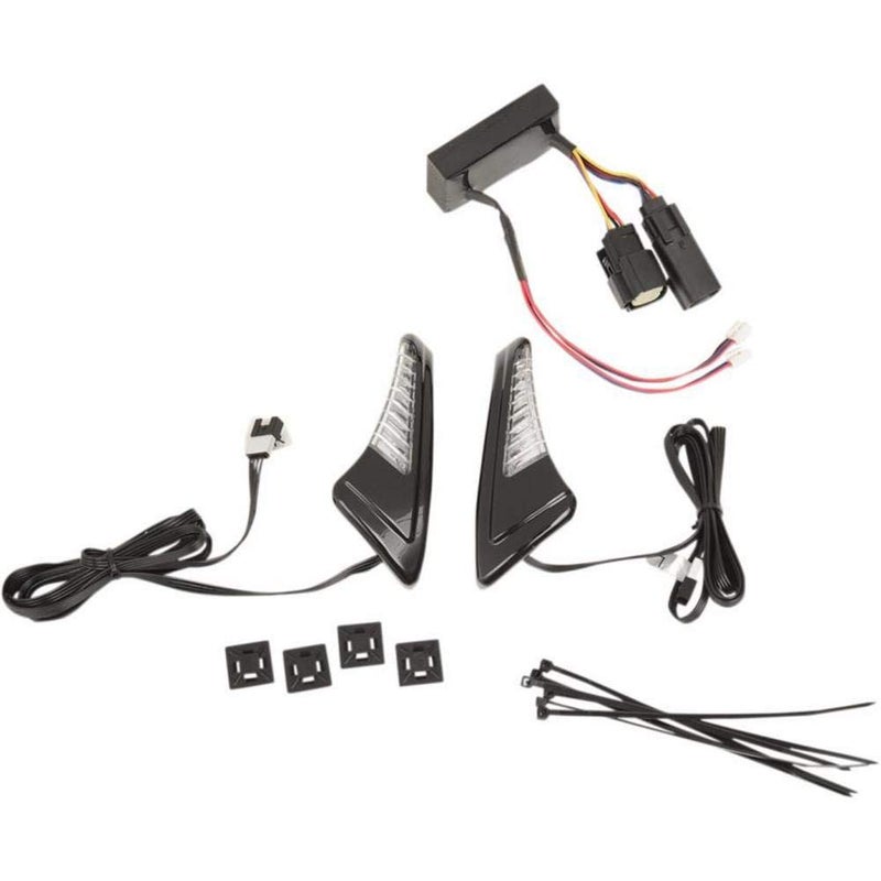 Ciro 40017 Chrome Snake Eyes Light Kit (for 2014-2016 Dresser Models with Tour-Pak) - Image 4