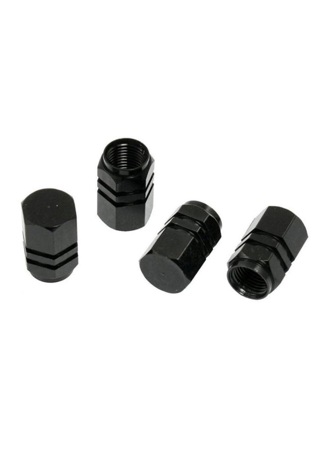 Generic Alloy Wheel Rim Valve with Aluminum Stem Caps 