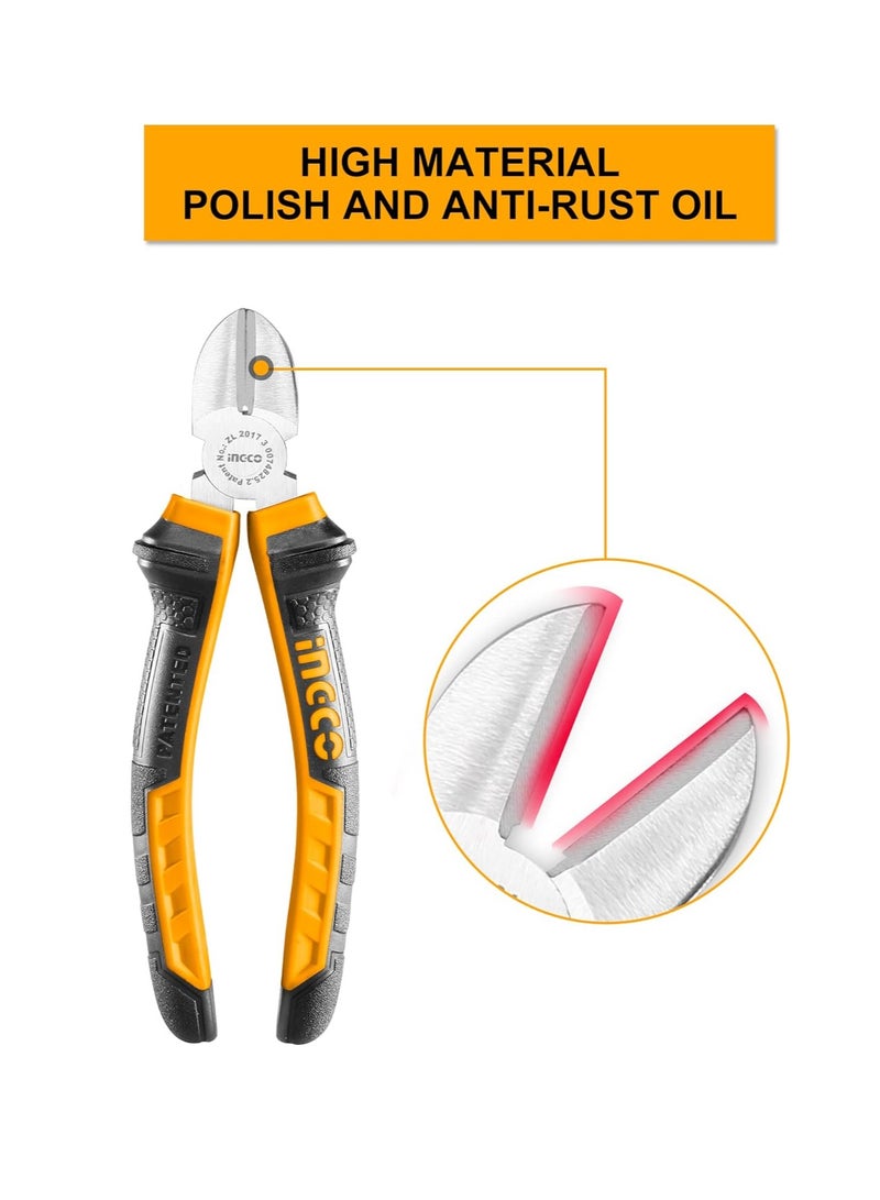 إنجكو كماشة قطع قطرية من INGCO بطول 160 مم - HDCP08168 - Image 5