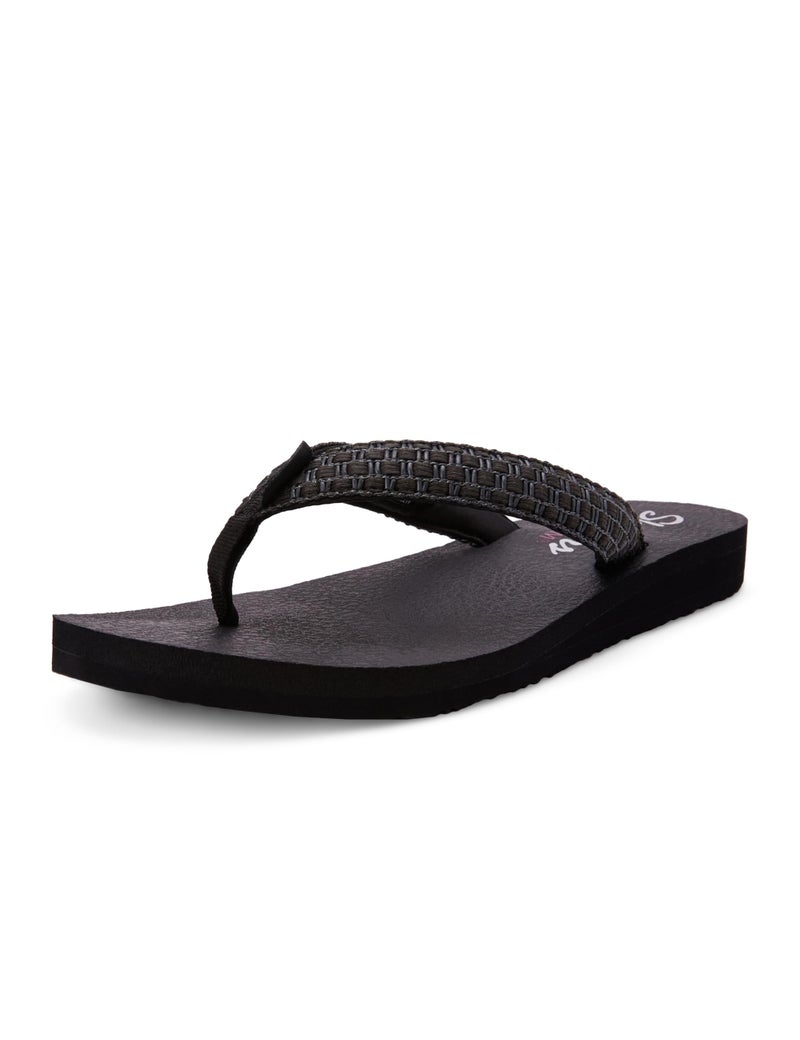 Skechers_Women's Flip-Flops & Slippers-MEDITATION-896442ID-BBK-9 - Image 1