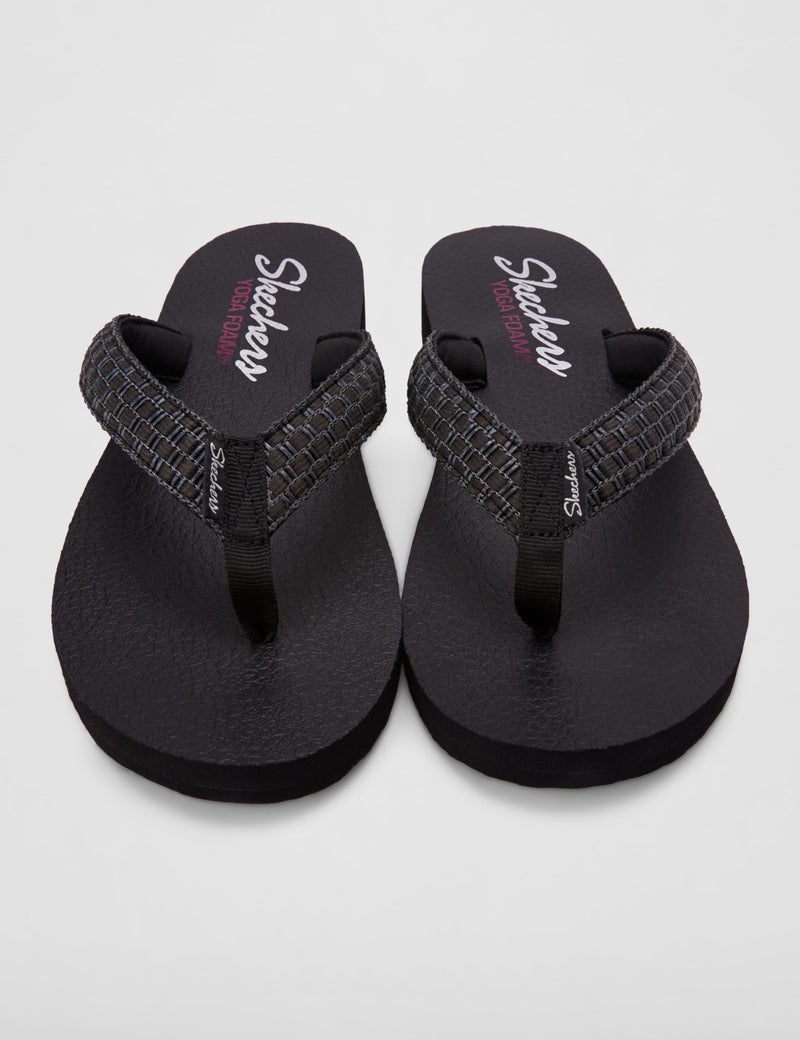 Skechers_Women's Flip-Flops & Slippers-MEDITATION-896442ID-BBK-9 - Image 4