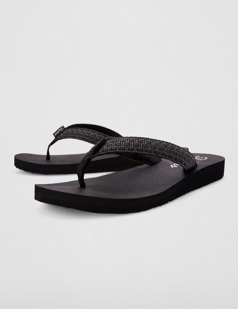 Skechers_Women's Flip-Flops & Slippers-MEDITATION-896442ID-BBK-9 - Image 5