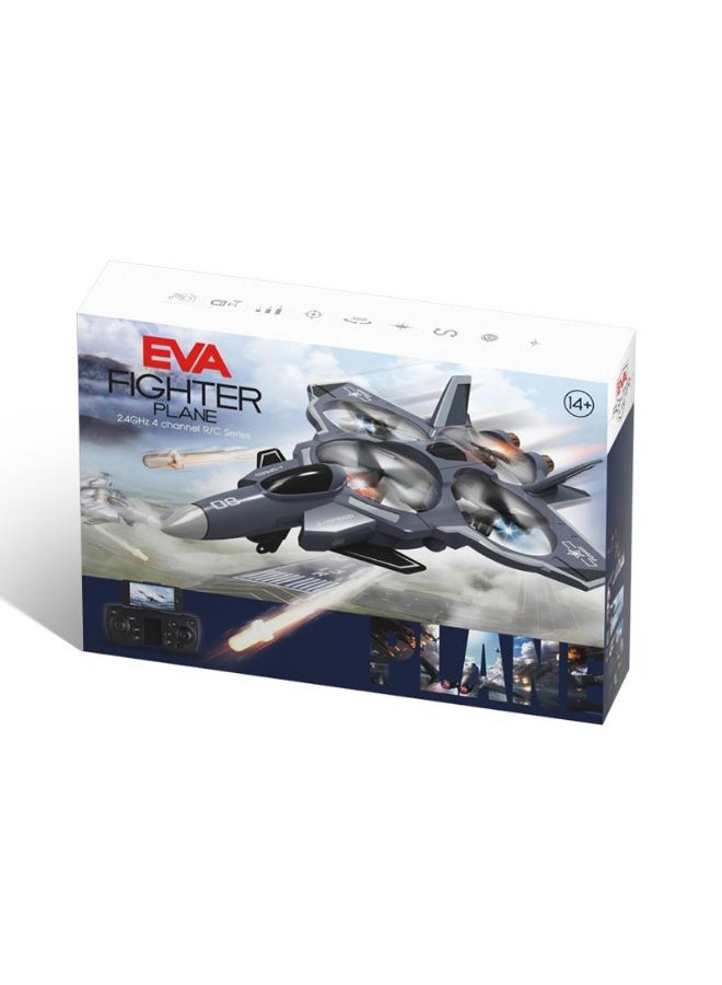 إيفا ألعاب طائرة نفاثة مقاتلة تعمل بالتحكم عن بعد جاهزة للطيران بتردد 2.4 جيجاهرتز - Image 3