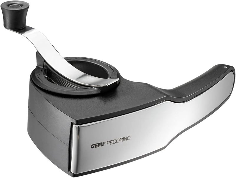 GEFU Rotary Grater with Interchangeable Drums for Cheese, Nuts, and Chocolate - Black - Image 2