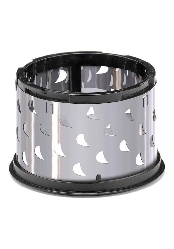 GEFU Rotary Grater with Interchangeable Drums for Cheese, Nuts, and Chocolate - Black - Image 4