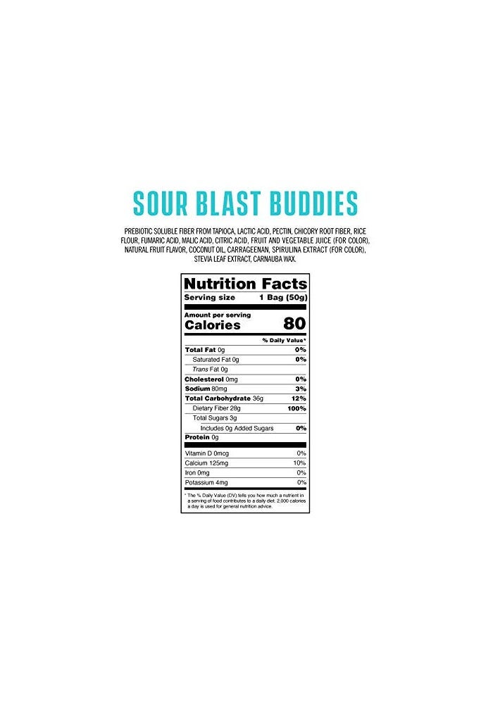 SmartSweets SMART SWEETS Sour Blast Buddies, 1.8 OZ - Image 3