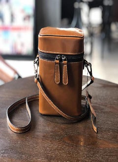 Johnature Ladies Bags Genuine Leather Mobile Phone Bag First Layer Cowhide Leisure Women Shoulder Messenger Bag