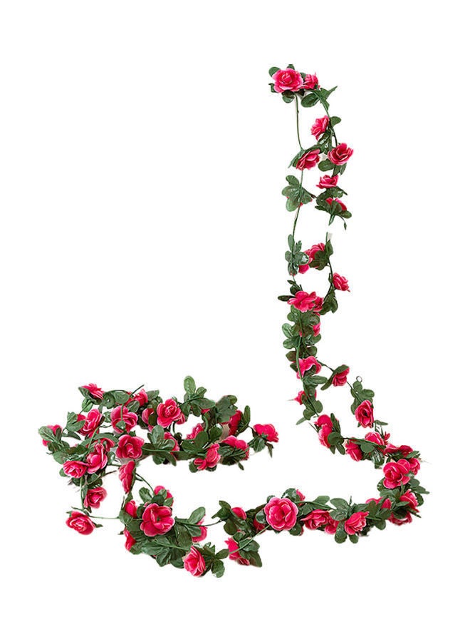 NIBEMINENT 2-Piece Imitation Floral Rattan Peony DIY Artificial Bouquet Multicolour