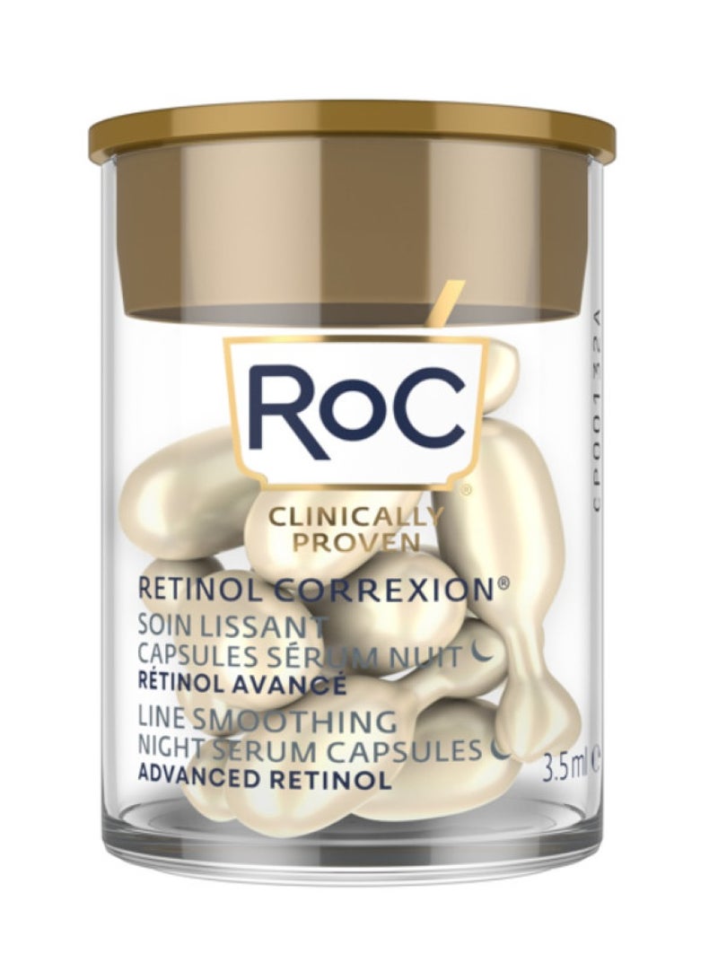 RoC Roc Retinol Correxion Line Smoothing Night Serum 10 Caps - Image 2