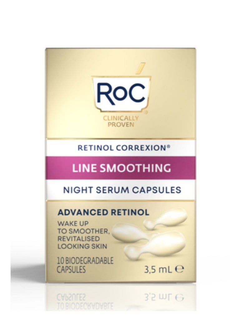 RoC Roc Retinol Correxion Line Smoothing Night Serum 10 Caps - Image 3