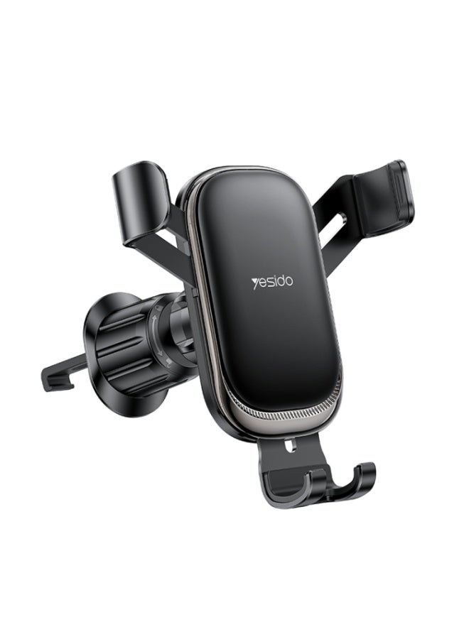 Yesido C247 360°View Angle Horizontal And Vertical Mechanical Tight Lock Cross-screen Gravity Phone Holder - Image 1