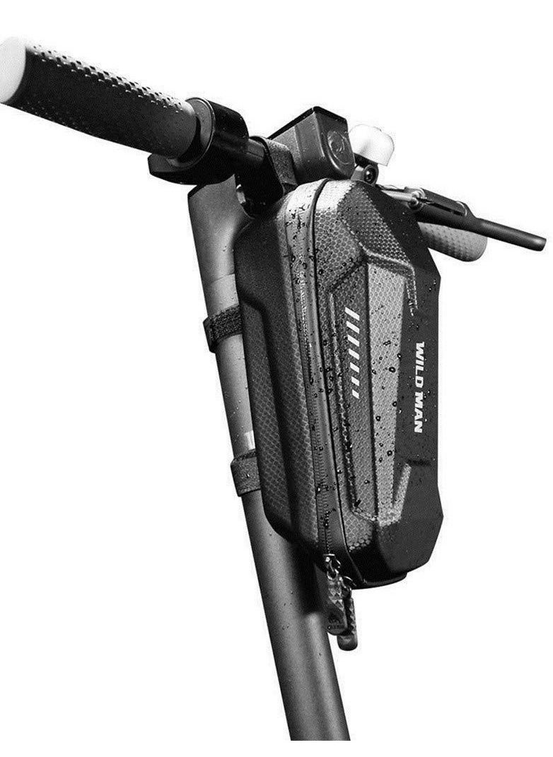 Generic Electric Scooter Front Hanging Storage Bag - Large Capacity Suspension Handlebar Bag Durable EVA for Charger Repair Tool for Xiaomi MI Mijia M365 Sedway Ninebot ES ES1/ES2/ES3/ES4 (3L)  - Image 2