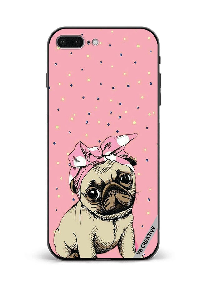 VR CREATIVE Protective Case Cover For Apple iPhone 7 Plus/8 Plus Dog Design Multicolour - Image 1