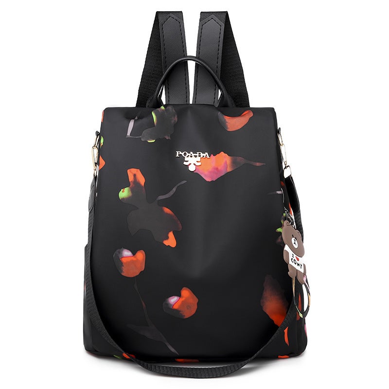 Travel Backpack Women'S Korean Fashion Anti-Theft Schoolbag Women'S Oxford Cloth Bag Backpack Explosions - Image 5