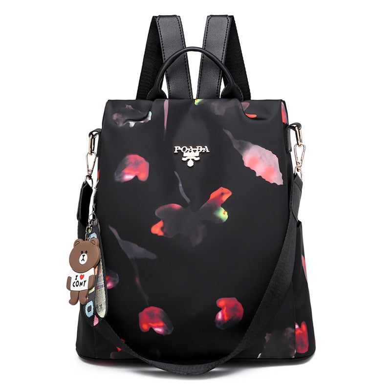 Travel Backpack Women'S Korean Fashion Anti-Theft Schoolbag Women'S Oxford Cloth Bag Backpack Explosions - Image 4
