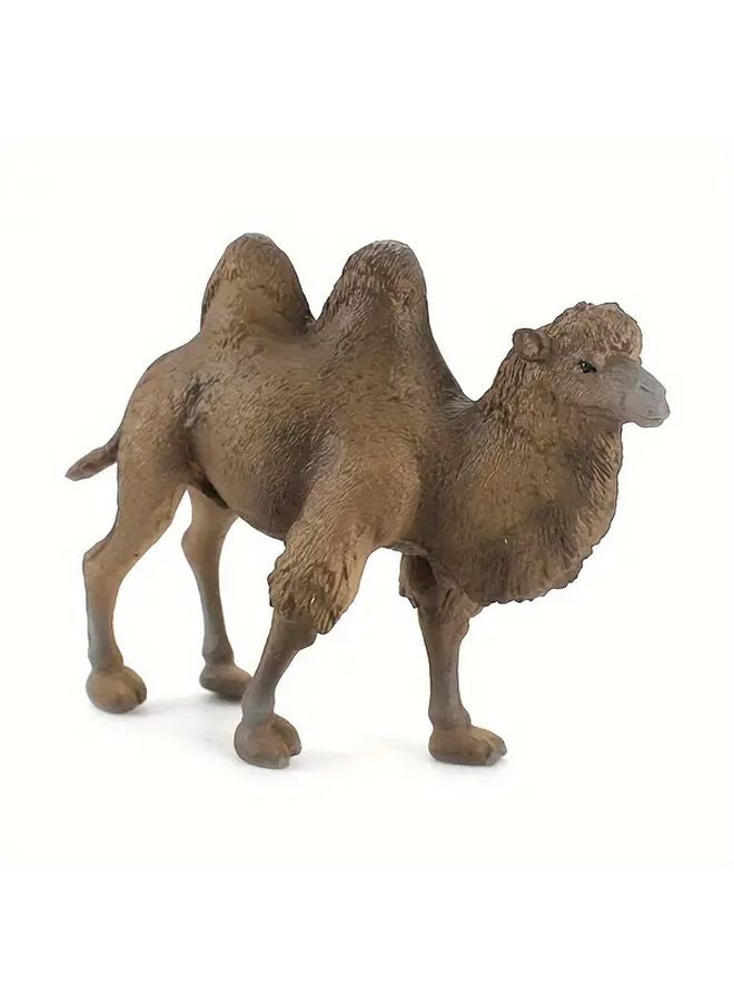 Bihumped Camel Realistic Desert Figurine Educational Toy For Cognitive Development - Image 1