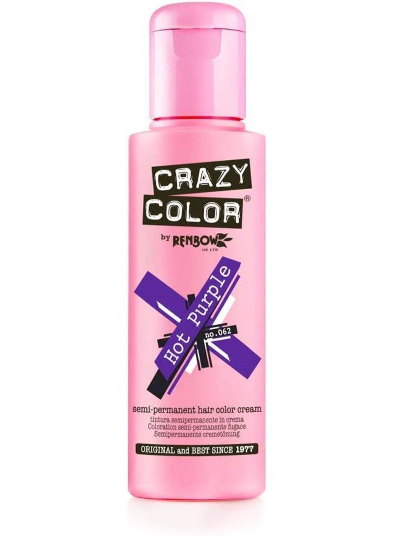 Renbow Crazy Hot Purple color no62 100ml - Image 1