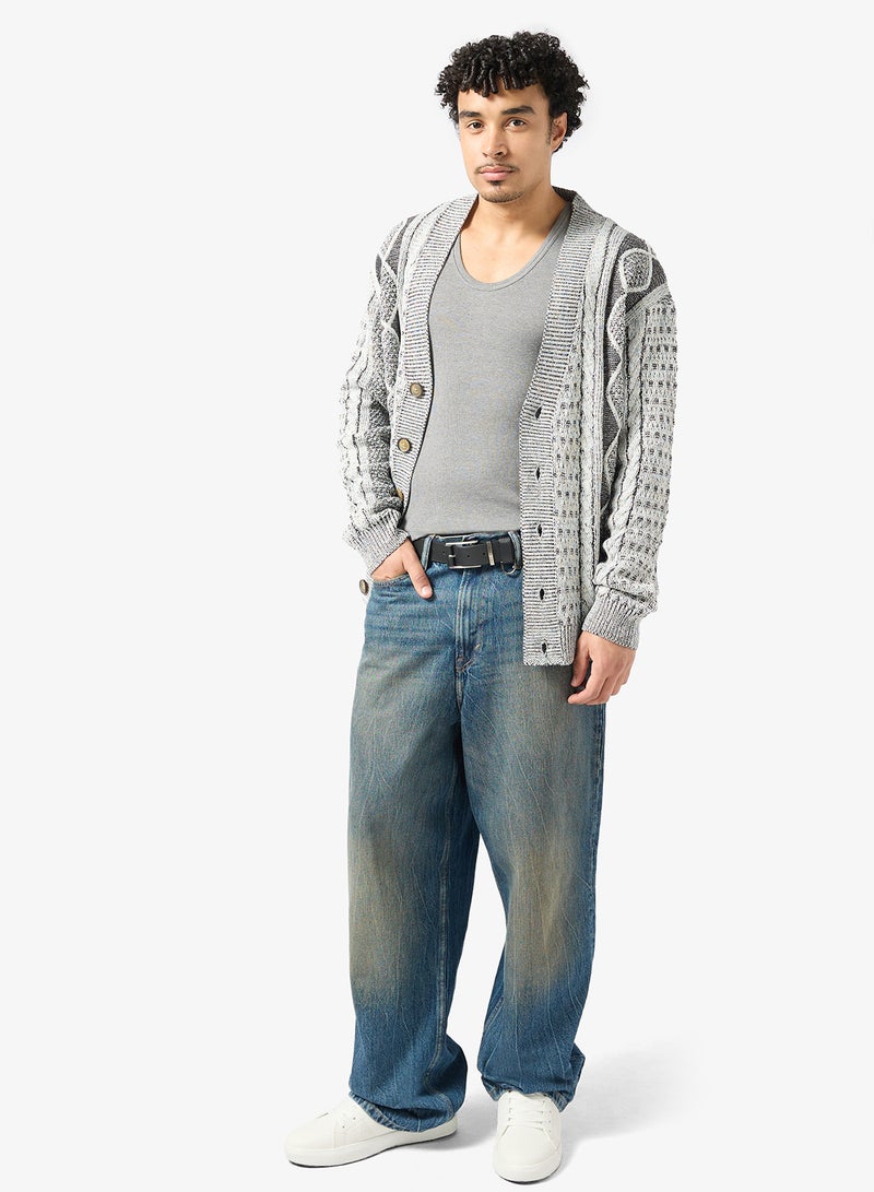 برايف سول كارديجان بأزرار - Image 4