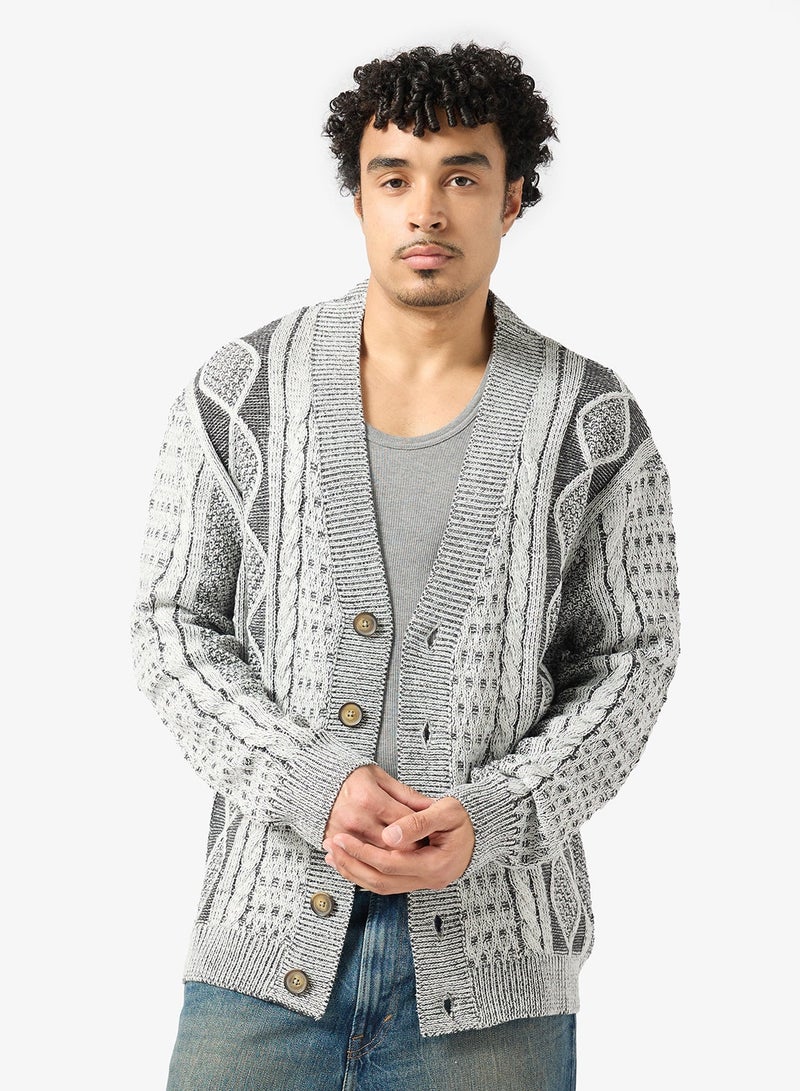BRAVE SOUL Buttoned Cardigan - Image 1