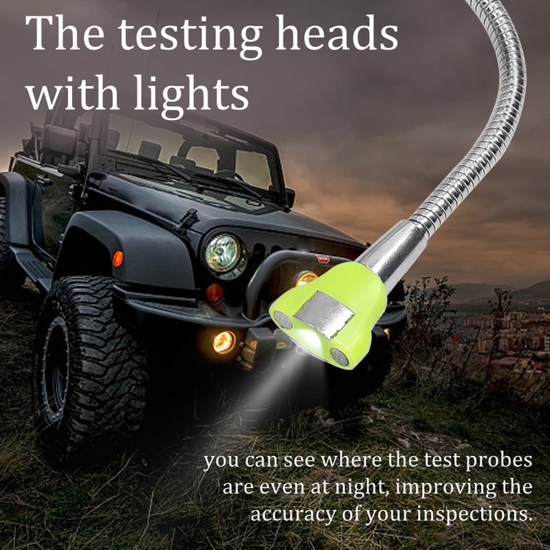Handheld Brake Fluid Tester: Portable Size Magnetic Probe Backlit Testing Heads - Fast Accurate Detection Brake Fluid Testing Tool for Automotive Home Repair Shops 4S Stores - Image 4