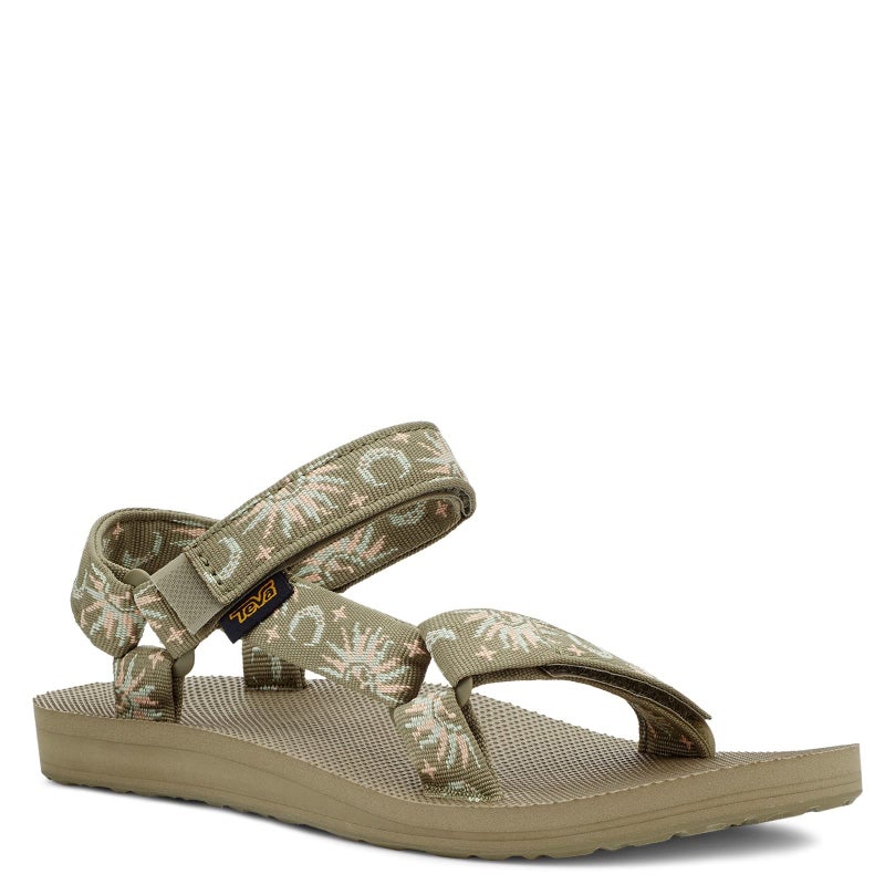 Teva Womens Original Universal Sandal Sun and Moon Aloe 6