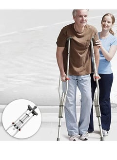 Cool Baby Portable Folding Crutches Aluminum Crutches Suitable for Elderly and Disabled  - Image 4