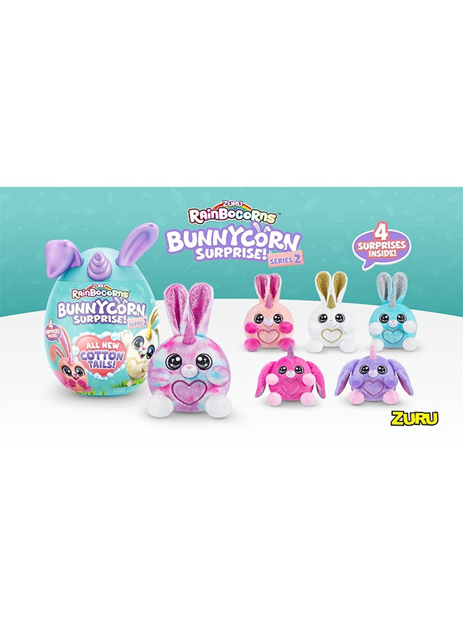 Rainbocorns Rainbocorns Bunnycorn Surprise S2 Plush Mini PDQ  - Image 4