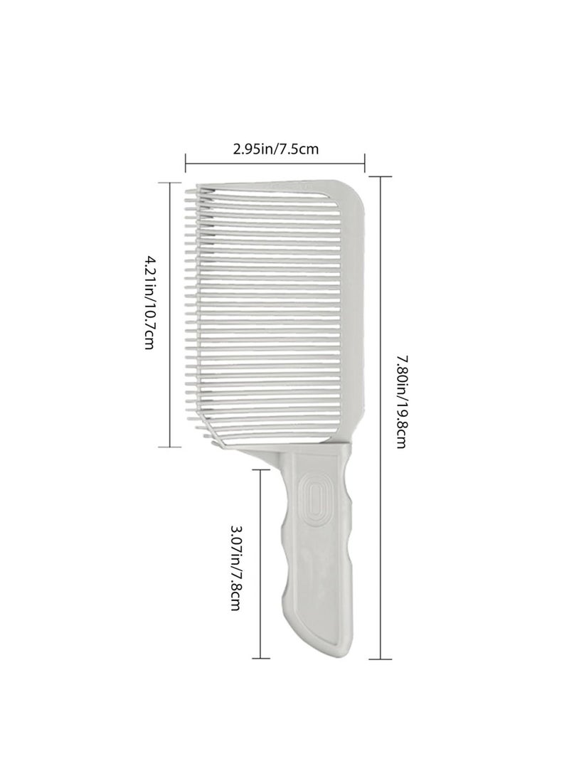 1 Pcs Barber Fade Combs,Professional Hair Cutting Comb Blending Comb Positioning Clipper Comb,Heat Resistan t Flat Top Comb for Men Salon Hairdresser Styling Tools - Image 2