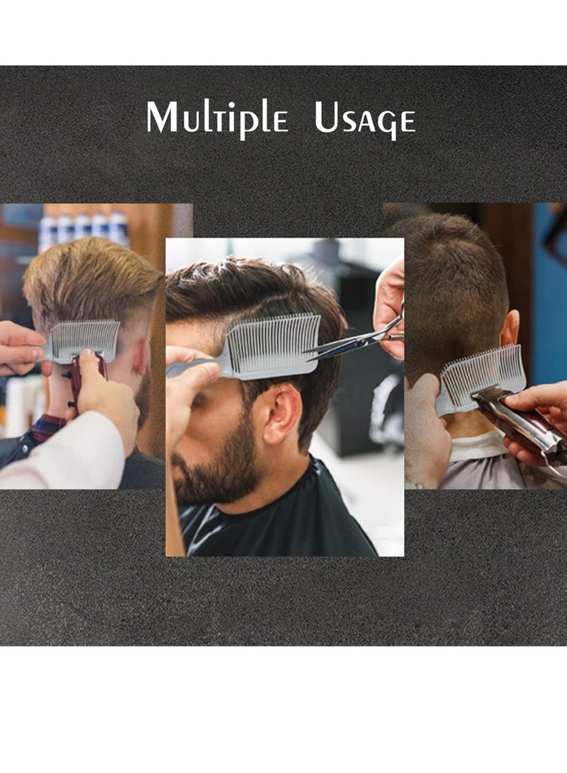 1 Pcs Barber Fade Combs,Professional Hair Cutting Comb Blending Comb Positioning Clipper Comb,Heat Resistan t Flat Top Comb for Men Salon Hairdresser Styling Tools - Image 4
