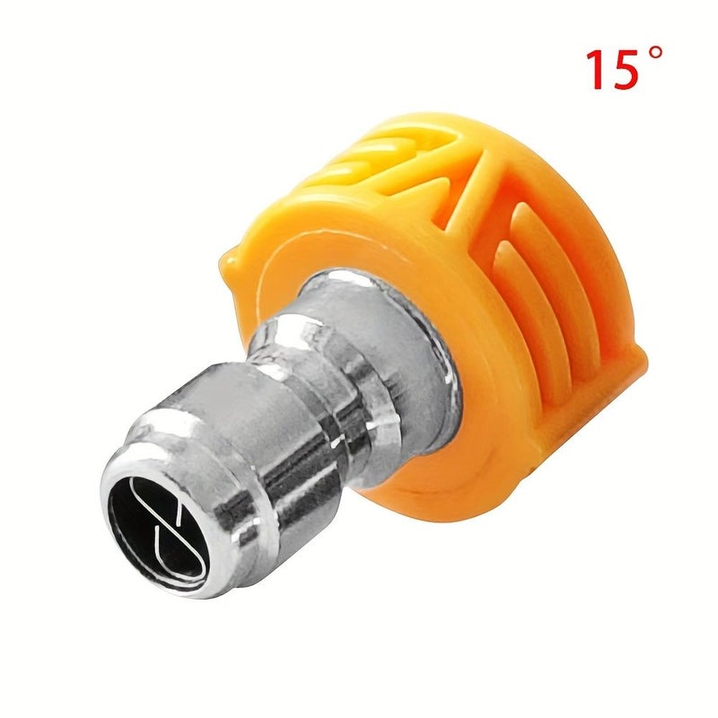 Pressure Washer Spray Nozzles 1/4 Quick Connect Heavy Duty Wide Pattern Green - Image 5