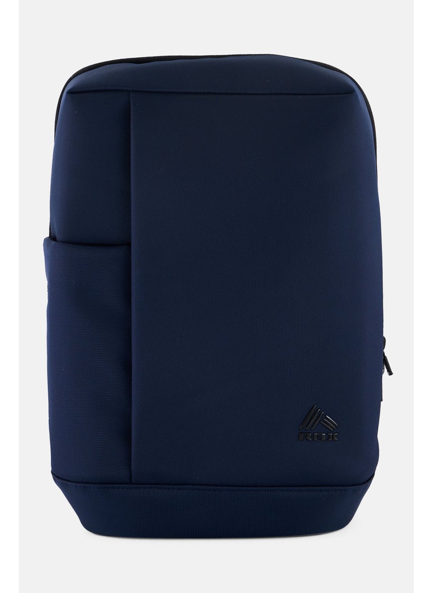 RBX Men Brand Logo Cross Body Bag 32 H x 22 L x 8 W cm, Navy  - Image 1