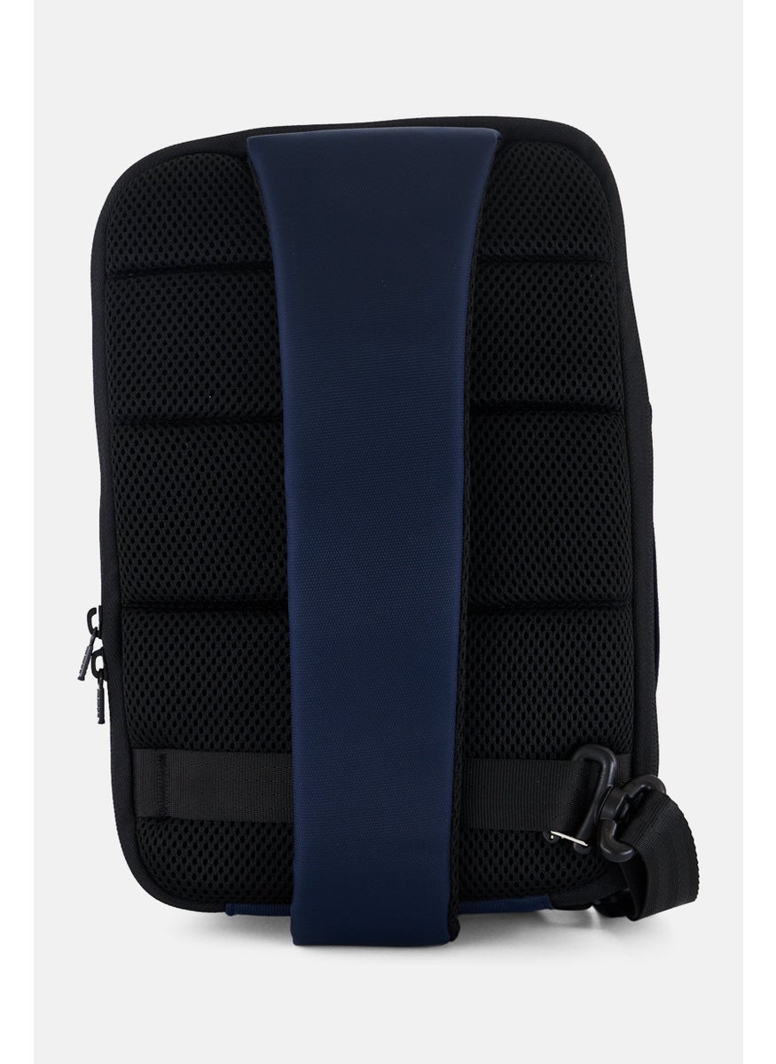 RBX Men Brand Logo Cross Body Bag 32 H x 22 L x 8 W cm, Navy  - Image 3