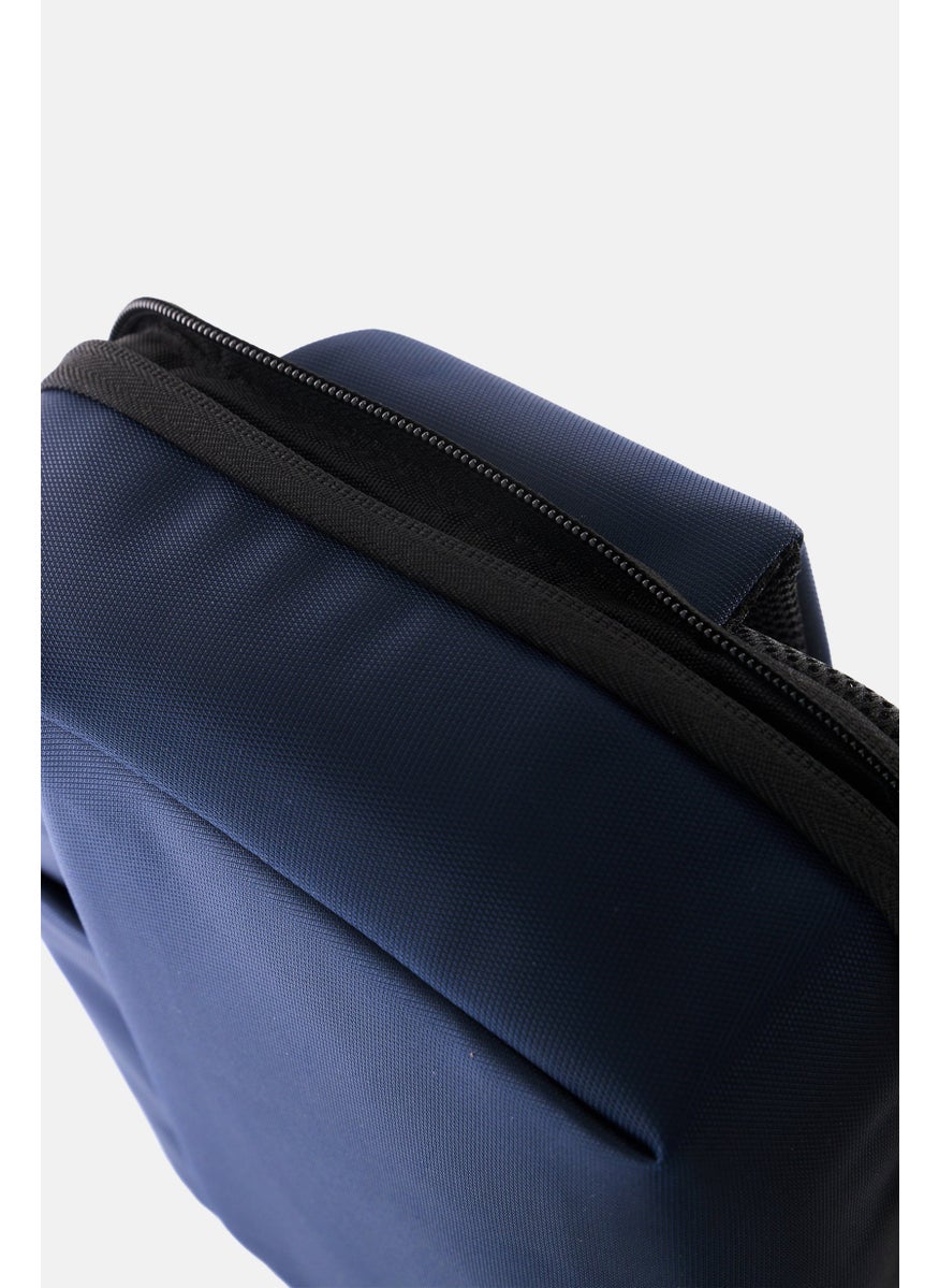 RBX Men Brand Logo Cross Body Bag 32 H x 22 L x 8 W cm, Navy  - Image 2