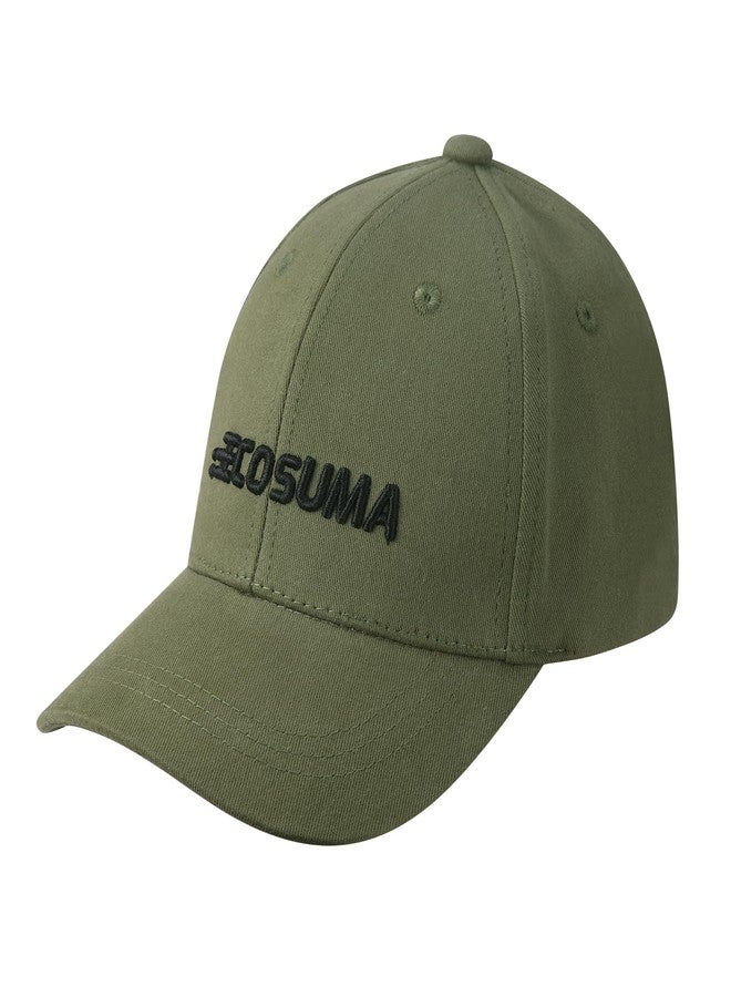 ECOSUMA Toddler Cap for Boys 2-4,4-6 T Army Green - Image 1