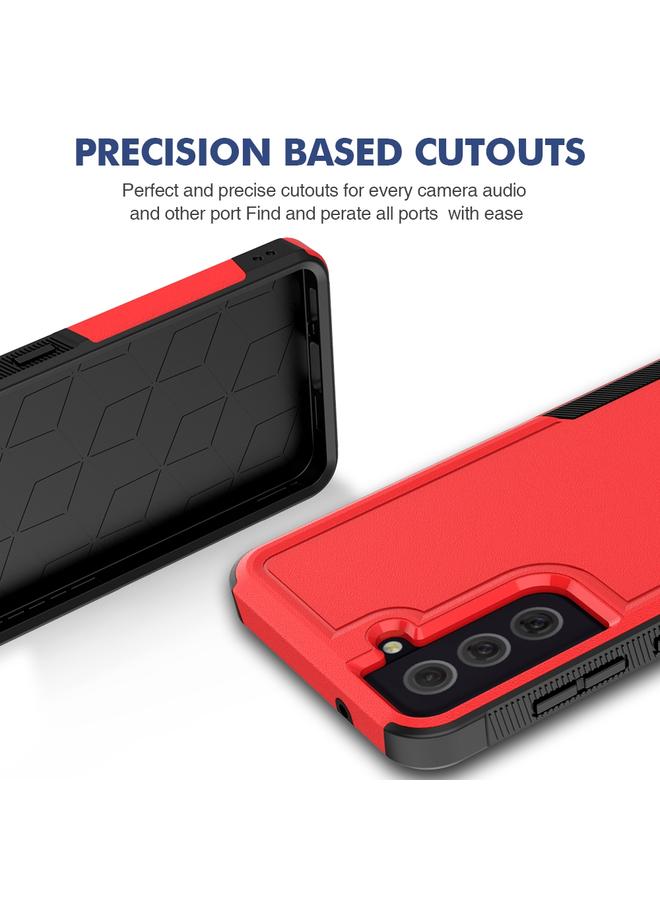 S-TOP Case For Samsung Galaxy S21 FE 5G 2 in 1 PC + TPU Phone Case - Image 2