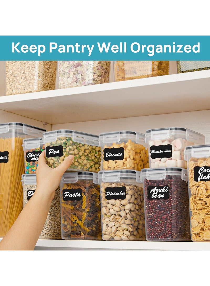general 16PCS Plastic Airtight Food Storage Container with Lids - Image 4