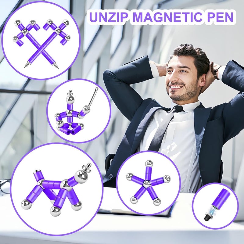 YYMHMF Fidget Pen Gifts For Teen Girls - Christmas Stocking Stuffers For Teens Boys Fidget Toys Adults Cool Stuff Gadgets - Best Friend Teen College Guys Gifts - Office Supplies For Desk Anxiety Relief - Image 5