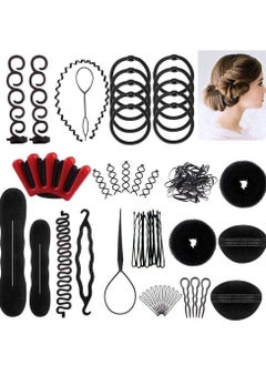 Daytoyz Hair Styling Set - DIY Hair Braiding Tool Kit with Hair Modelling Accessories for Simple and Fast Spiral Braids  - Image 1