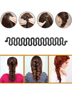 Daytoyz Hair Styling Set - DIY Hair Braiding Tool Kit with Hair Modelling Accessories for Simple and Fast Spiral Braids  - Image 2